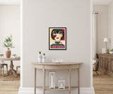 My Doctor Says I Need Glasses (Wine) Art Print