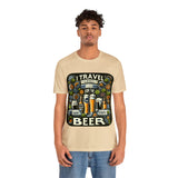 "I Travel for The Beer" full color T-shirt