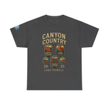 Canyon Country Tee, Adventure T-Shirt, National Park Shirt, Travel Souvenir Gift, Retro Tour Shirt, Hiking Apparel, Unisex Cotton Top