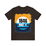 MKE - 1846 - Airport Travel Shirt - Milwaukee Peoples Flag