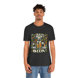 "I Travel for The Beer" full color T-shirt