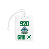 Green Bay Wisconsin,  Area Code / Airport Tag for Bags and Luggage - 920 / GRB