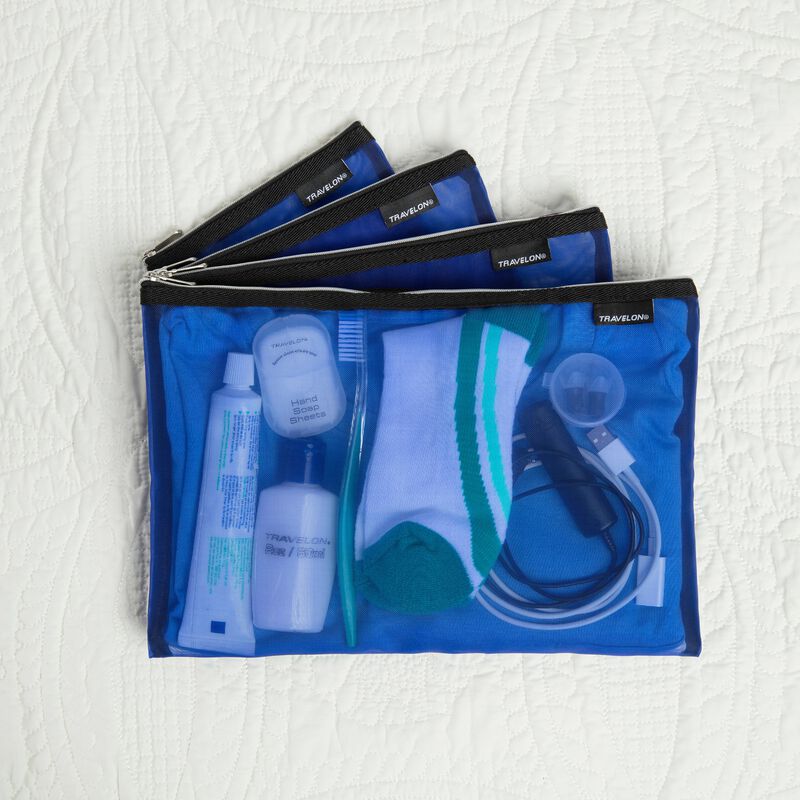 Juego de 4 bolsas de malla