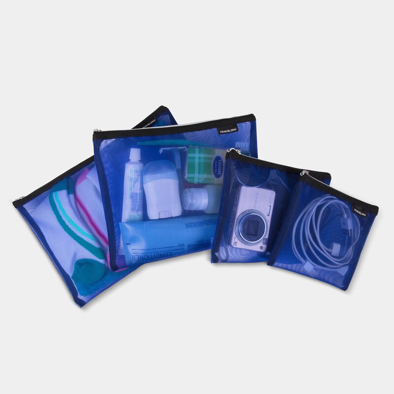 Juego de 4 bolsas de malla