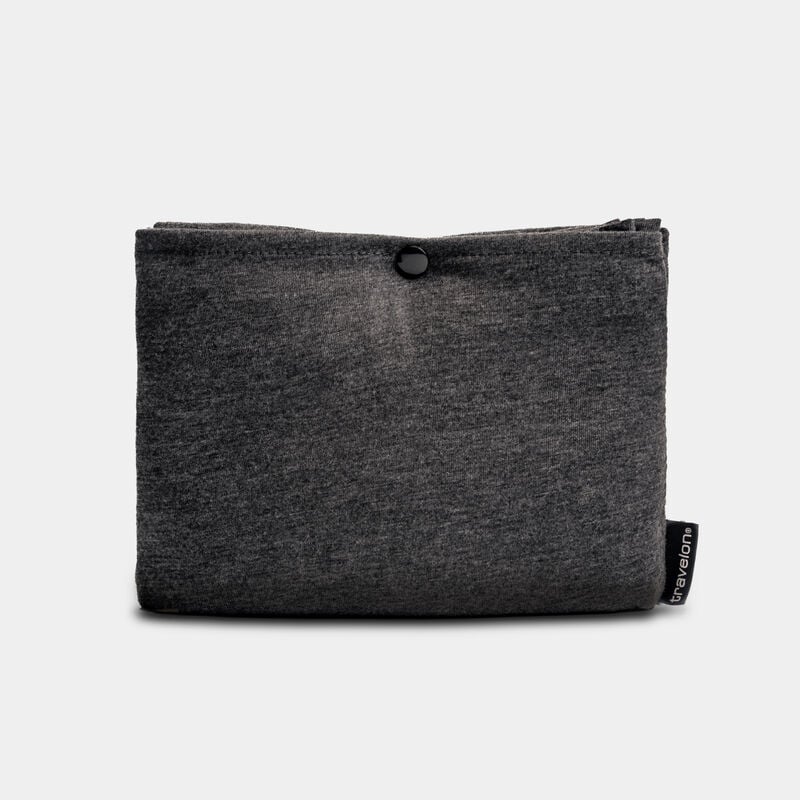Manta de viaje plegable en gris jaspeado de Travelon (13514)