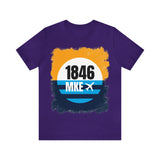 MKE - 1846 - Airport Travel Shirt - Milwaukee Peoples Flag