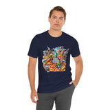 "I Travel for The Food" full color T-shirt