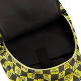 Mochila con cara grande a cuadros de Bob Esponja