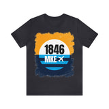 MKE - 1846 - Airport Travel Shirt - Milwaukee Peoples Flag