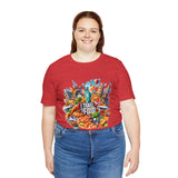 "I Travel for The Food" full color T-shirt