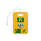 Green Bay Wisconsin,  Area Code / Airport Tag for Bags and Luggage - 920 / GRB