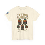 Custom Latitudes Travel - Canyon Country Tee, Adventure T-Shirt, National Park Shirt, Travel Souvenir Gift, Retro Tour Shirt, Hiking Apparel, Unisex Cotton Top