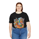 "I Travel for The Food" full color T-shirt