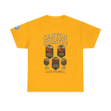 Custom Latitudes Travel - Canyon Country Tee, Adventure T-Shirt, National Park Shirt, Travel Souvenir Gift, Retro Tour Shirt, Hiking Apparel, Unisex Cotton Top