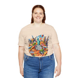 "I Travel for The Food" full color T-shirt