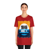MKE - 1846 - Airport Travel Shirt - Milwaukee Peoples Flag