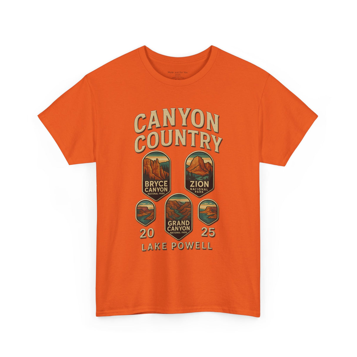 2025 Canyon Country Trip T-Shirt, Adventure T-Shirt, National Park Shirt, Travel Souvenir Gift, Retro Tour Shirt, Hiking Apparel, Unisex Cotton Top