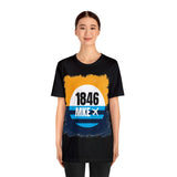 MKE - 1846 - Airport Travel Shirt - Milwaukee Peoples Flag