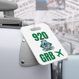 Green Bay Wisconsin,  Area Code / Airport Tag for Bags and Luggage - 920 / GRB