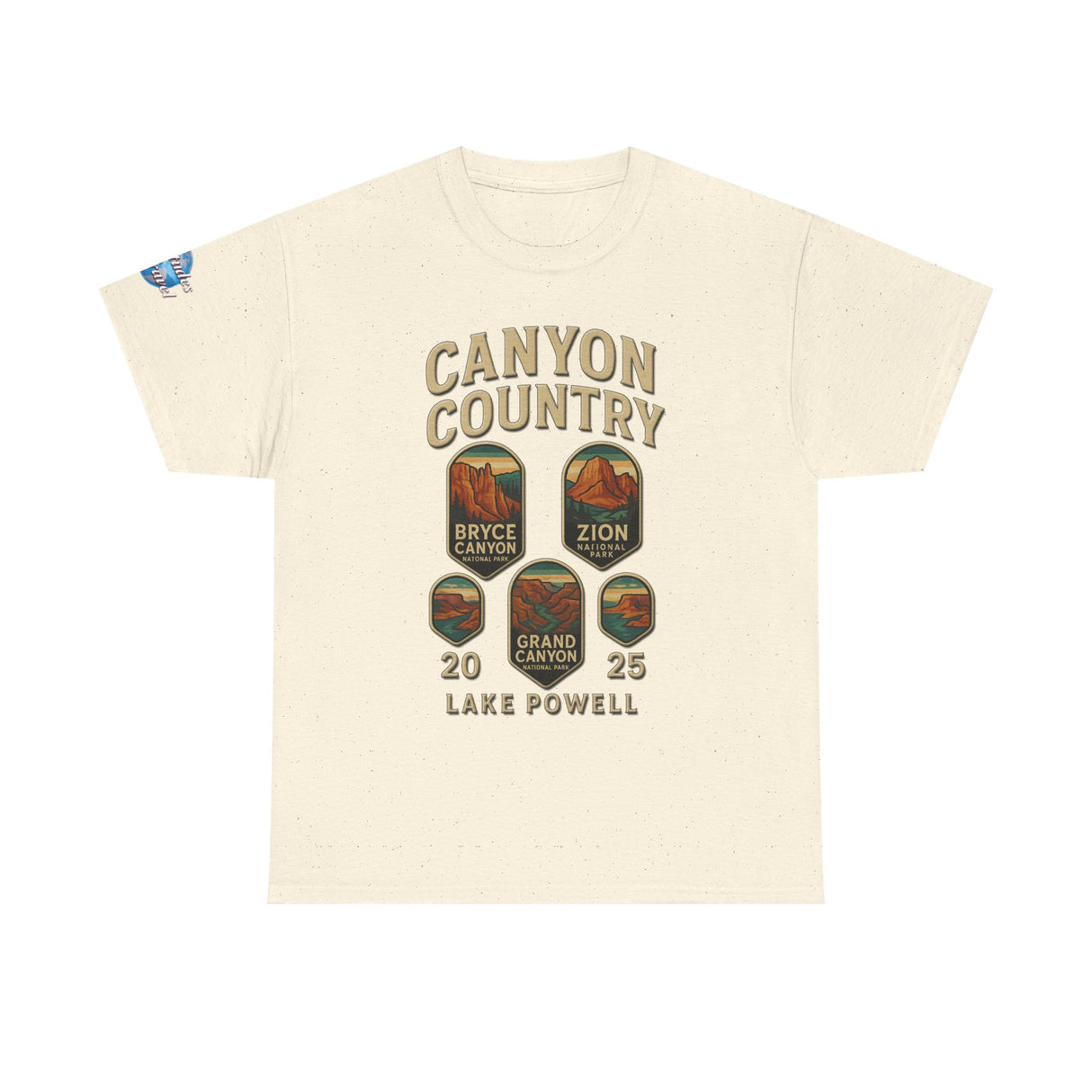 Custom Latitudes Travel - Canyon Country Tee, Adventure T-Shirt, National Park Shirt, Travel Souvenir Gift, Retro Tour Shirt, Hiking Apparel, Unisex Cotton Top