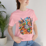 "I Travel for The Food" full color T-shirt