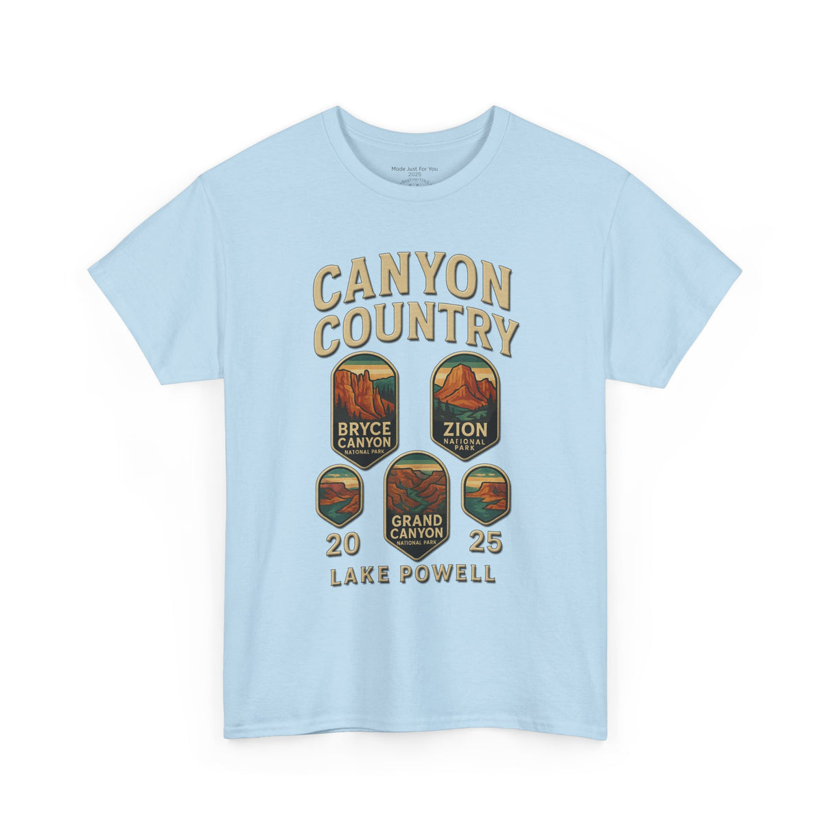 2025 Canyon Country Trip T-Shirt, Adventure T-Shirt, National Park Shirt, Travel Souvenir Gift, Retro Tour Shirt, Hiking Apparel, Unisex Cotton Top