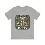 "I Travel for The Beer" full color T-shirt