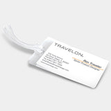 Set of 3 Self-Laminating Luggage Tags -  Includes hanging loops (19330) by Travelon