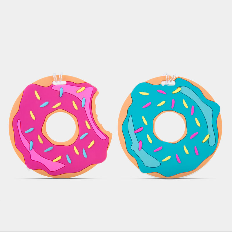 Set of 2 Novelty Doughnut Luggage Tags (13246) by Travelon