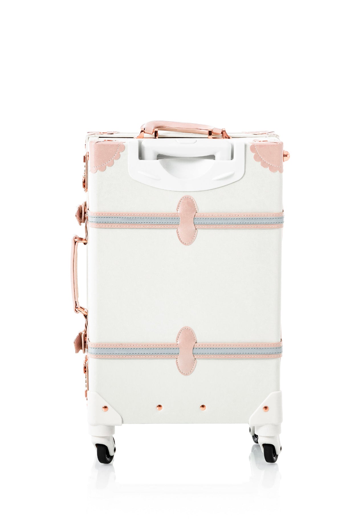 SarahFace Spinner Suitcase - Cream White's
