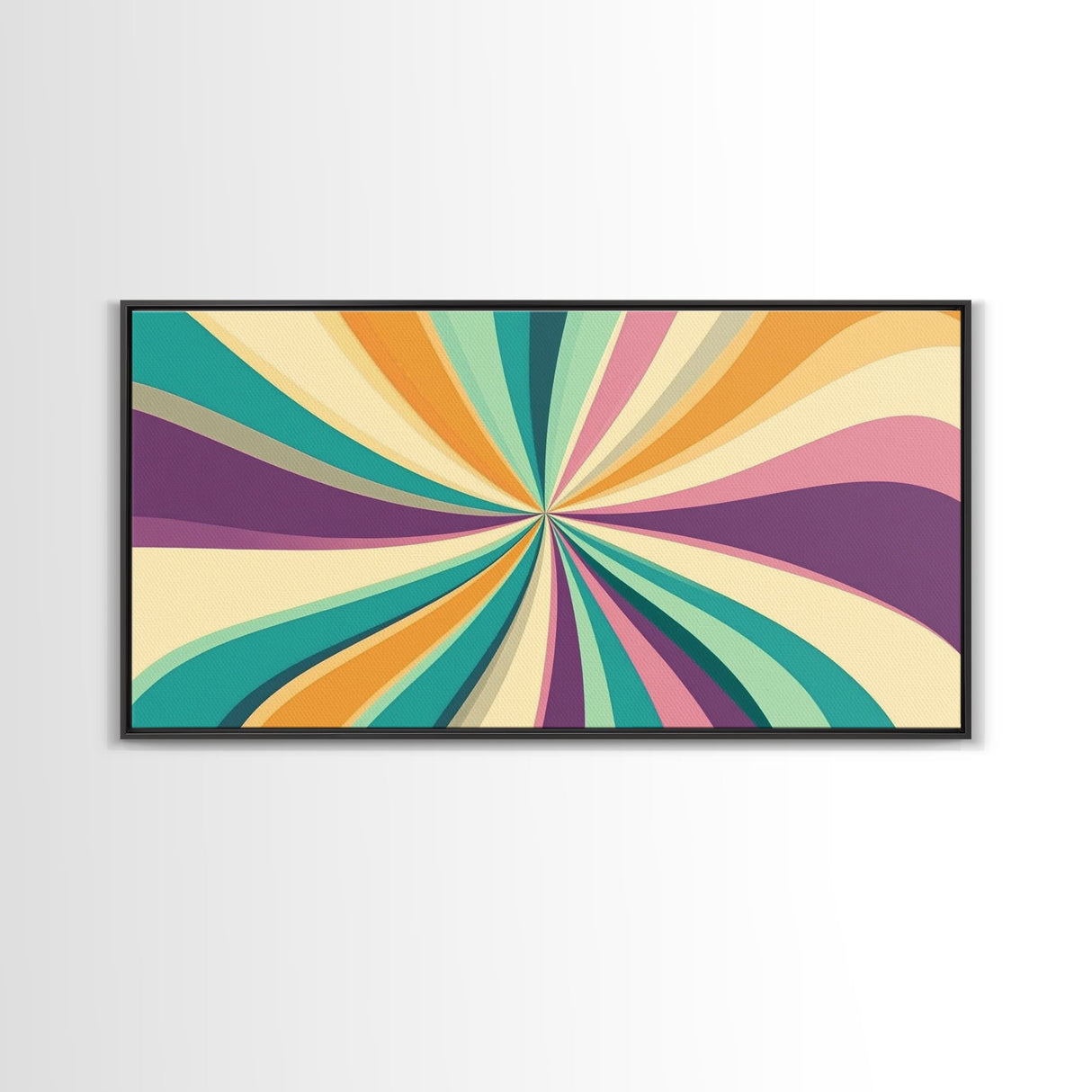 MCM Mid Century Modern Abstract Wall Art Canvas Print, Wall Decor, Wall Art, Modern Retro Canvas Print, Geometric Wall Art