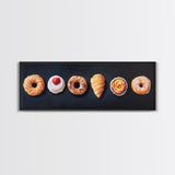 Pastries Painting Print, Bakery Wall Art, Art for Bakery, Food Painting, Kitchen Decor, Food Art, Food Paintings, Food Illustration