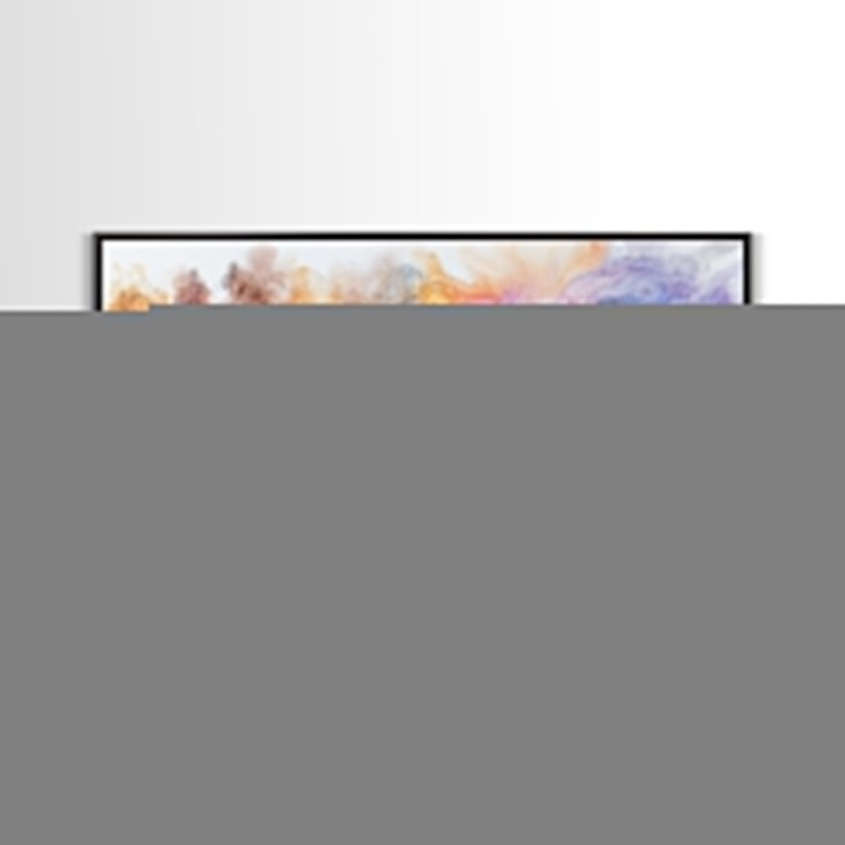 Mind Blowing Abstract Art - Framed Canvas Print - Gift For Her - Colorful Rainbow Art