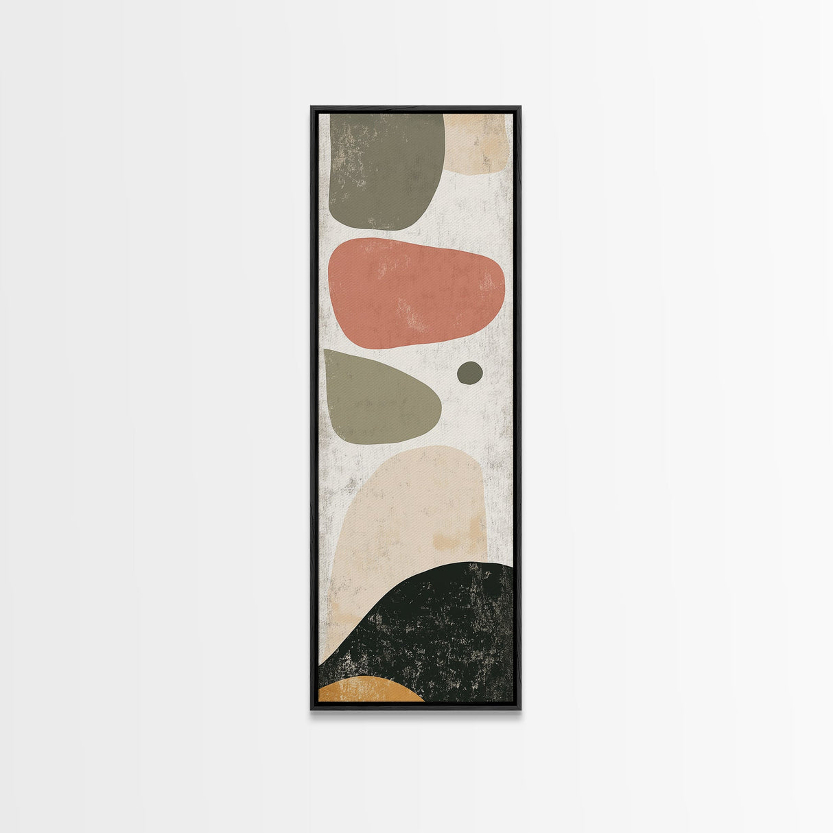 Framed Canvas Print Geometric Abstract Art Minimalist Wall Art Modern Living Room Decor Ideal Boho Art Bedroom Modern Fall Wall Art