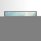 Serene Fjord, coastal landscape art, panoramic art, moody art, minimalist art, Canvas Print, above bed wall art, living room art