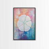 Lemon Art Print, Citrus Kitchen Decor, Coastal Art, Tropical Fruit Painting, Boho Art, Vibrant Wall Art, Canvas Print, Dining Room Decor