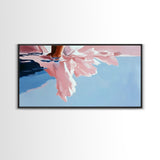 Water Reflection, Feet, Soft Tones, Canvas Print, Minimalist Art, Dreamy Aesthetic, Bedroom Wall Art, Modern Home Decor, Calm Atmosphere