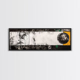 Abstract Geometry, Modern Art, Black and White Decor, Canvas Print, Bold Minimalist Painting, Office Wall Artwork, Unique Statement Piece