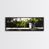 Potted Plant, Botanical Wall Art, Greenery Decor, Modern Minimalist Painting, Nature Inspired Home, Kitchen Wall Print, Canvas Print