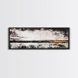 Mountain Fog, Black and White, Minimalist Wall Art, Canvas Print, Misty Hills, Dramatic Nature Scene, Office Wall Art, Tranquil Home Decor