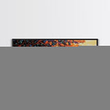 Autumn Tree Path, Sunset Landscape, Nature Art, Framed Canvas Print, Fall wall art, colorful art, boho decor, living room wall art