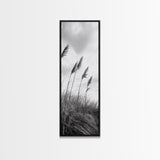 Windy Grasses, Coastal Scene, Tall Grass Field, Autumn Decor, Canvas Print, Farmhouse Style, Dining Room Wall Art, Nature Mood