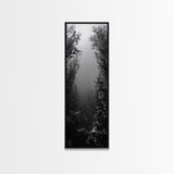 Kelp Forest, Underwater Light, Ocean Depths, Canvas Print, Bathroom Wall Art, Marine Inspired Decor, Nature Photography, Minimalist Style