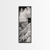 Canyon Cliffs, Desert Rock, Expansive Plateau View, Canvas Print, Living Room Wall Art, Western Decor, Rustic Landscape, Nature Photography
