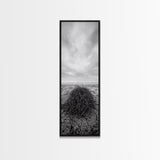 Drift Bundle, Desert Shore, Coastal Minimal, Framed Canvas Print, Moody Beach Photography, Boho Wall Decor, Autumn Entryway Art