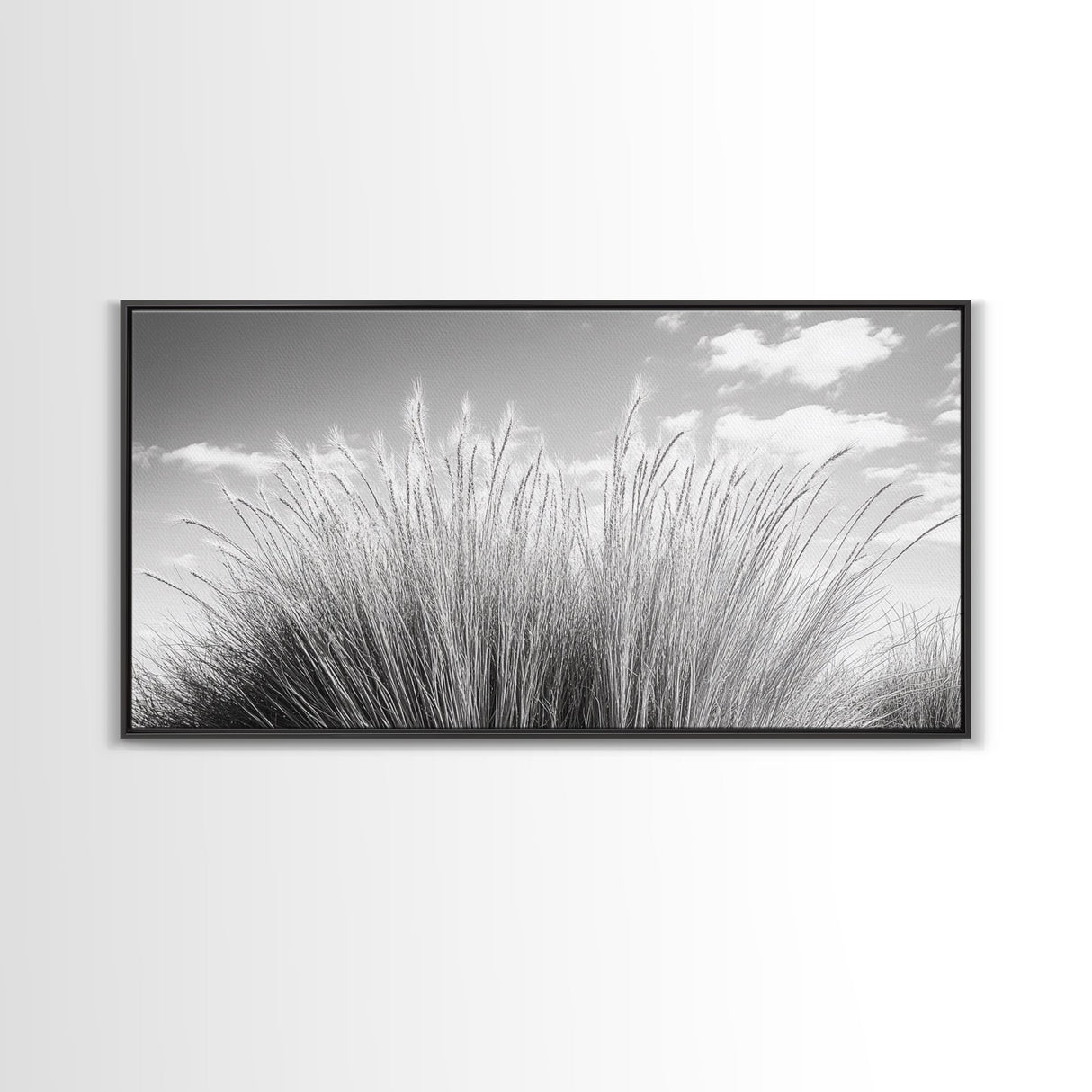 Windswept Grasses, Nature Wall Decor, Prairie Minimalist, Field Botanical Print, Canvas Print, Kitchen Wall Art, Soft Fall Farmhouse Style