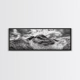 Windswept Dune Trail, Dramatic Sky, Nature Path, Beach Landscape, Framed Canvas Print, Rustic Wall Art, Fall Decor, Bedroom Art, Boho Vibes