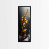 Ocean Kelp Art, Golden Seaweed, Deep Sea Beauty, Underwater Light, Canvas Print, Bathroom Wall Art, Nautical Decor, Moody Coastal Style