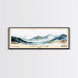 Cole Cole, Chile Watercolor Beach Print, Vacation Gift, Chile Wall Art, Beach Painting, Beach Decor, Beach Painting