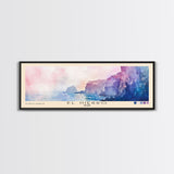 El Hierro, Spain Watercolor Beach Print, Vacation Gift, Spain Wall Art, Beach Painting, Beach Decor, Beach Painting